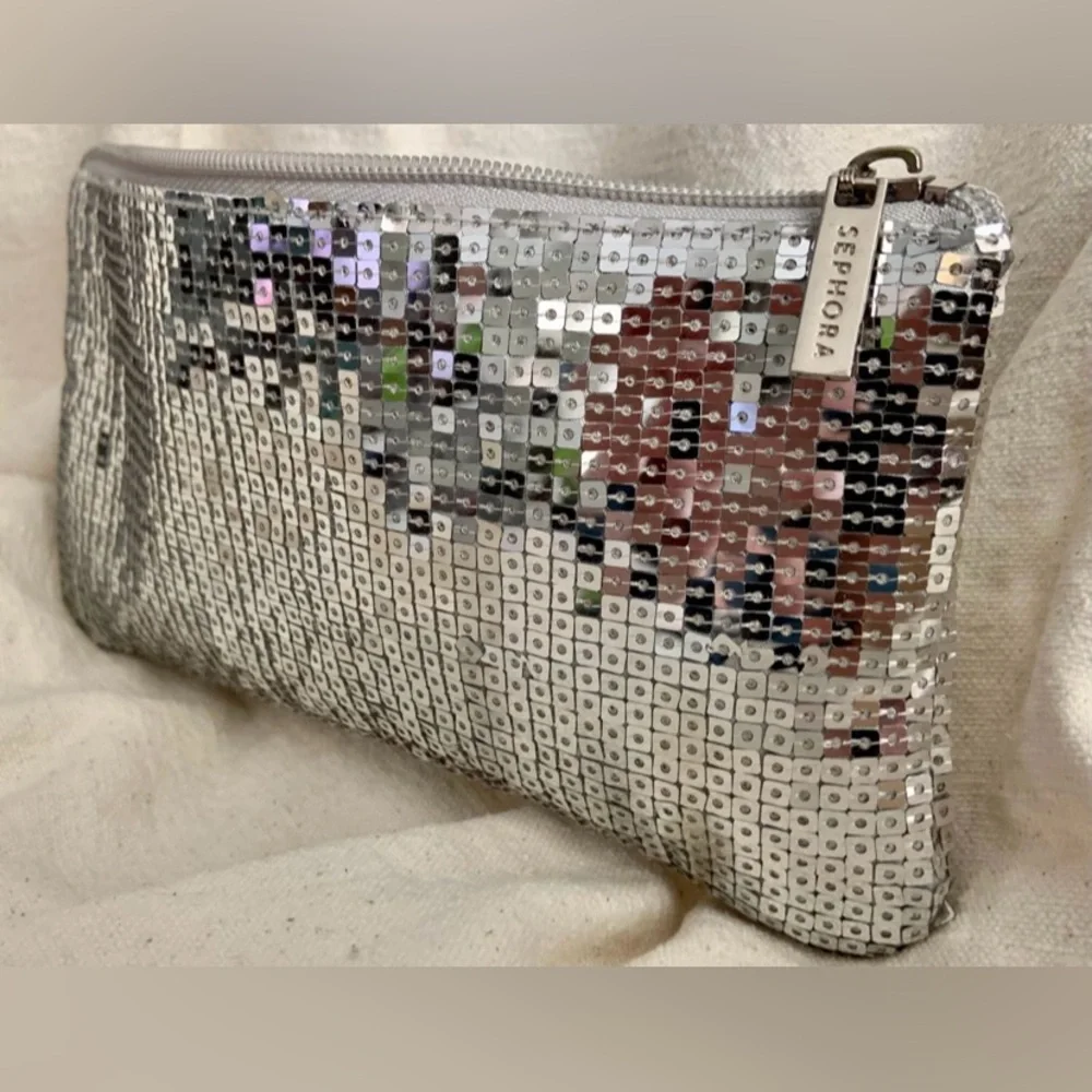 🩶 🤍SEPHORA 🤍 🩶 ~ Cosmetic Tote Toiletries Bag ~  * * NEW WITHOUT TAGS * * ~ - Picture 4 of 7